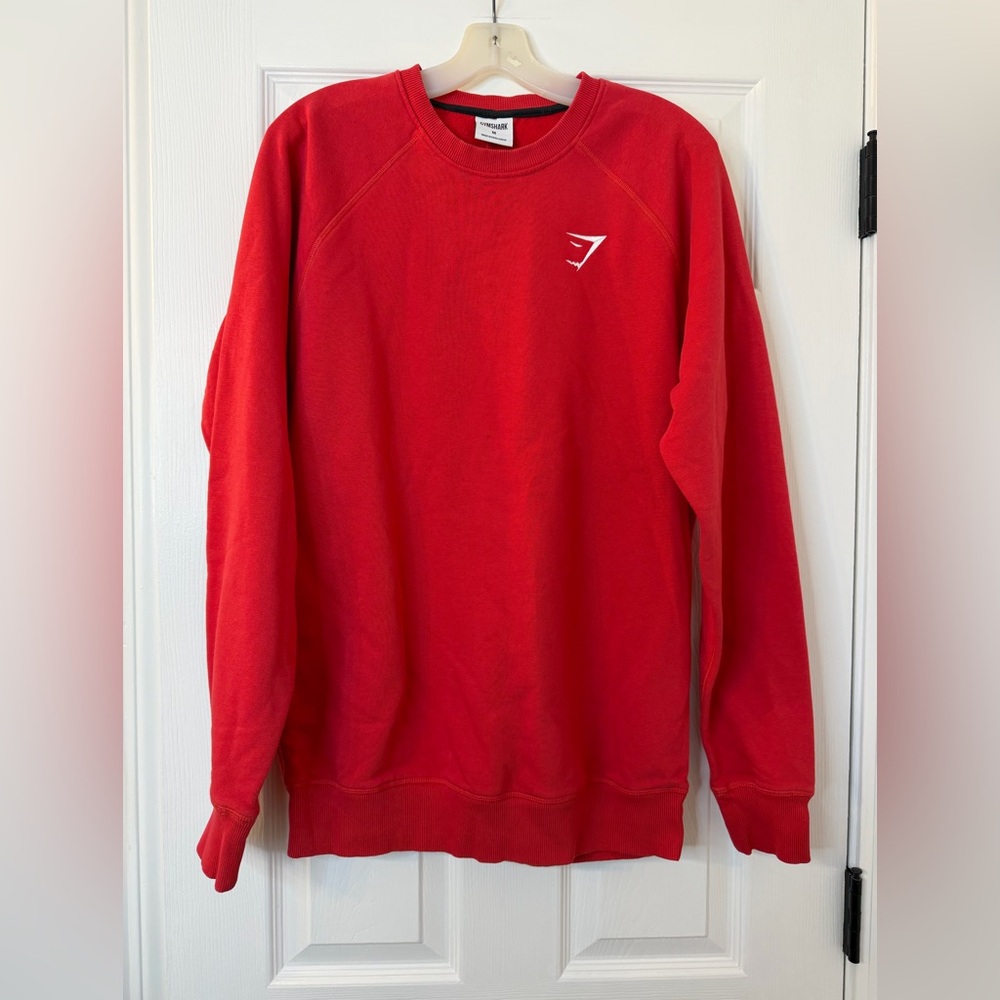 Gymshark Men’s Red Crewneck Pullover
